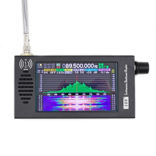SDR Radio DSP Digital Demodulation Shortwave FM MW CW HAM Receiver Touch Screen - Zdjęcie 2 z 11