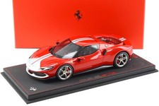 1:18 BBR Ferrari 296 GTB Assetto Fiorano Rosso Corsa with Display - Limited 99 P