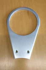 VERY RARE NOS VINTAGE ALUMINIUM ARMBASE FOR THE THORENS CONCRETE TURNTABLE