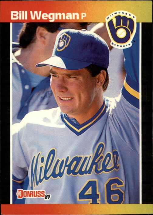 1989 Donruss #293 Bill Wegman - NM