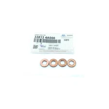 4x Gen-Uine Turbo Diesel Fuel Injector Washer Set Hyundai Iload Imax Tq Cyl 2.5l
