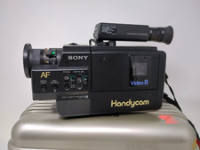 VINTAGE SONY CCD-V3 HANDYCAM VIDEO 8 CAMERA RECORDER W/ CASE  ACCS