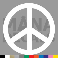 Peace Symbol Vinyl Die Cut Decal Sticker - Sign Love Hippie