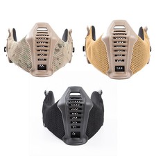 FMA EX Helmet Special Mask Ear Protection CS Mandible Half Face Field TB1471