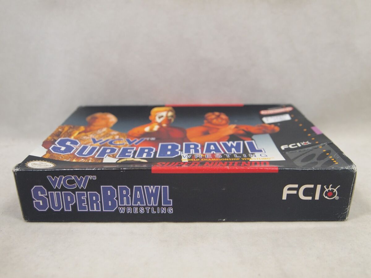WCW SuperBrawl Wrestling (Super Nintendo | SNES) Authentic WCW SuperBrawl Wrestling (Super Nintendo | SNES) Authentic