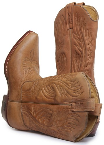 Loblan 194C Unisex Vaquero Tacón Cubano Puntiagudo Botas de Piel Talla Eu 36-46 - Imagen 17 de 25