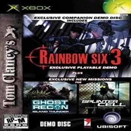 Jeu Rainbow Six 3 Pour Xbox - Version PAL FR Complète - Bon état