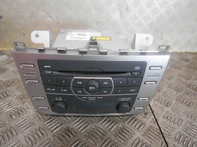 MAZDA 6 CD RADIO MPS PLAYER HEAD UNIT MIT MP3 GS1D669ROA CQ-MM4770AT Bj 2008-2012