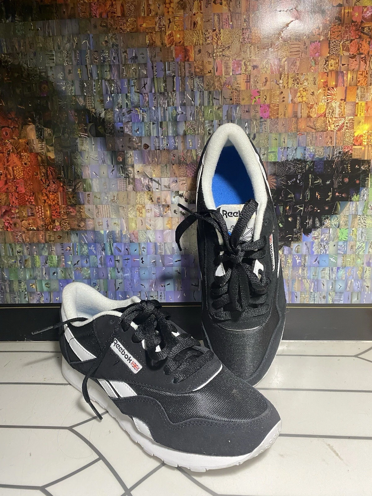 Reebok Women Shoes Classic Nylon Athletics Fashion Style Soft Black Size 8.5
Opens in a new window o