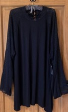 TORRID LONG SLEEVE SUPER SOFT LACE TOP SHIRT 6 6X 6XL 30 NEW