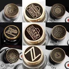 Brass Shutter Button Release Button For Nikon Fujifilm X100V X100VI XT5 Sony