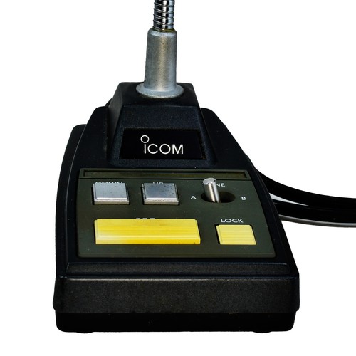 Micrófono Icom SM-8 algo desgaste necesita elemento piezas no funciona reparación pantalla - Imagen 3 de 7