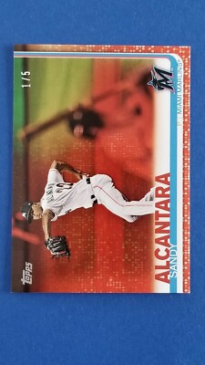 Sandy Alcantara - 2019 Topps Mini On Demand Mini Red  #1/5     