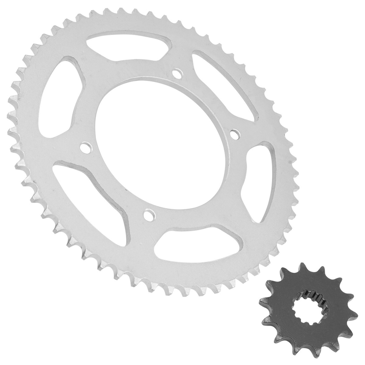 Front & Rear Sprockets Kit for Suzuki DR-Z125L DRZ125L 2003-2016