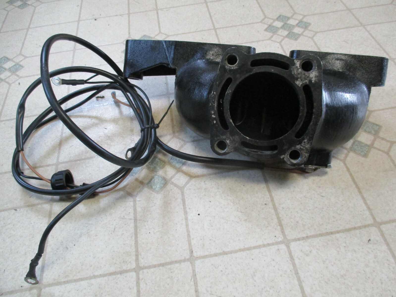 98 Polaris SLTH 700 Twin Jet Ski Exhaust Manifold & Temp Sensor PWC eBay