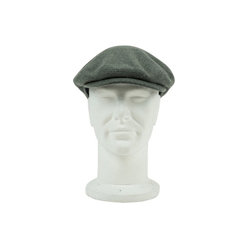 390$ FEDELI CASHMERE Green Flat Cap Hat 100% Cashmere Size M - Picture 2 of 4