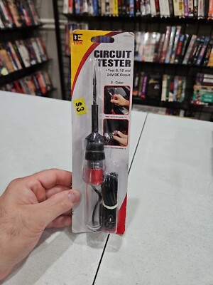 6/12/24 DC Volt Lighted Circuit Tester 6 12 25 2 color led new   SHIPPED 
