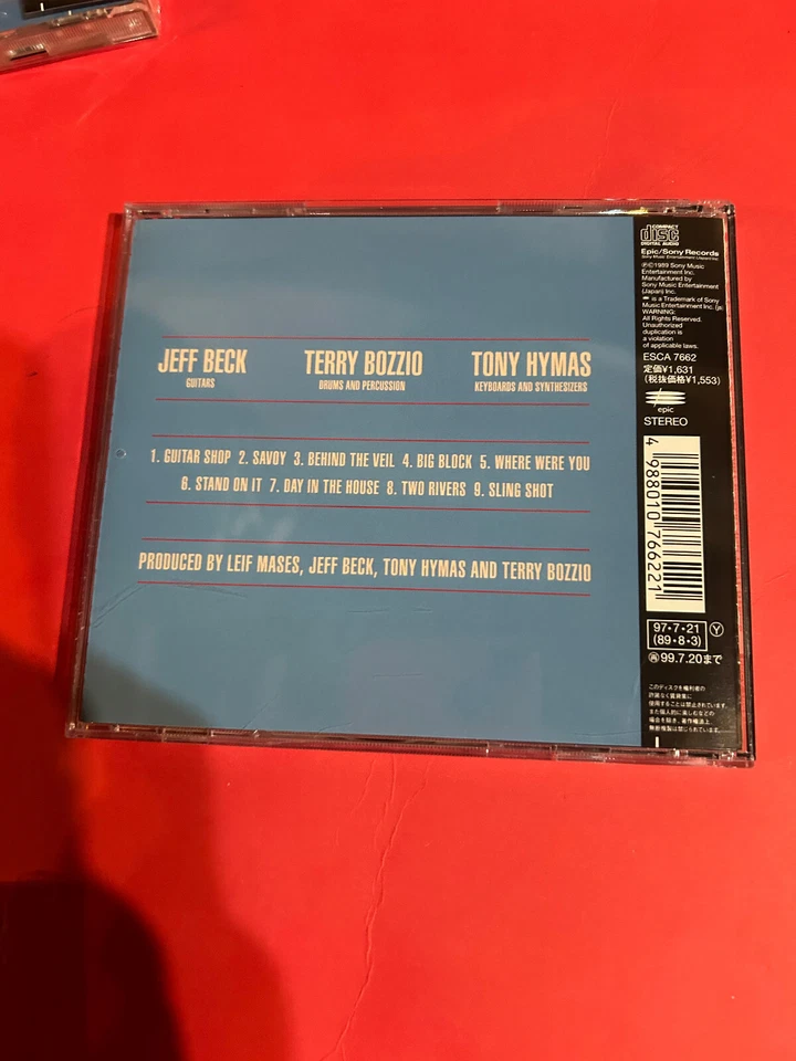 JEFF BECK - JEFF BECK'S GUITAR SHOP  JAPAN release edition CD ESCA-7662 Foto 3 de 4