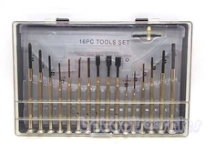 16pc Small Mini Precision Screwdriver Set for Watch Jewelry Electronic Repair