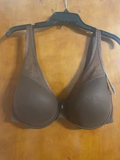 Curvy Couture Bra 40DDD – Chocolate Push-Up – Brand New With Tags