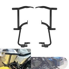Saddlebag Guard Bracket Rails Rear Crash Bar For Harley Road Street Glide 14-24