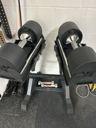 Snode AD80 Adjustable Dumbbells Set with Stand and additional magnetic weights