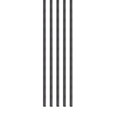 20 Pcs 2mm x 400mm Carbon Fiber Rod Carbon Rod Bar for RC Airplane DIY Craft