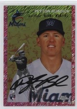2023 Topps Chrome Platinum Anniversary 29/100 Peyton Burdick #61 1i3j