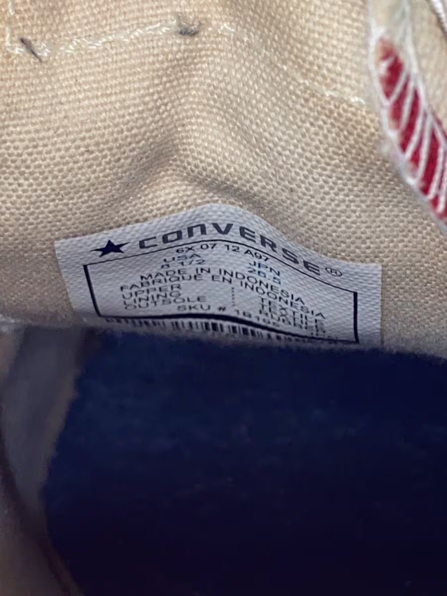 Converse Low-Cut Sneakers/26.5Cm/Multicolor/1B195// BAQ99 thumbnail 5