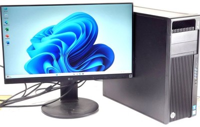 HP Z440 PC Computer Xeon E5-1650 3.5GHz 16GB 500GB SSD GTX 750 Windows 11Pro