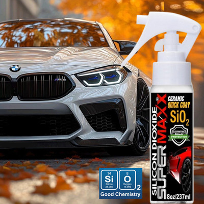 CERAMIC CAR COATING SPRAY SIO2 BRANDS QUICK DETAIL HYDROPHOBIC WET LOOK GLOSS