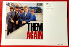 Them Again/Manfred Mann Album Cover Art PICTURE / PRINT 5.5" x 3.5" Mini