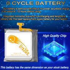 530mAh EB-BR965ABY Battery Tool fit Samsung Galaxy Watch 6 Classic 47mm R960 USA
