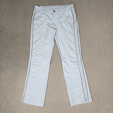 Vintage Y2K Nike Windbreaker Track Pants Womens Medium Blue Leg Stripe Dri Fit M