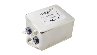 Jednofazowy filtr EMI Akyga EMC EMV EN2090B-16-F 16A 120-250VAC 50/60Hz