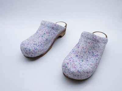 Sanita Damen Hausschuhe Clogs Pantoffel Schlupfschuhe Gr. 40 EU Art. 40458-100