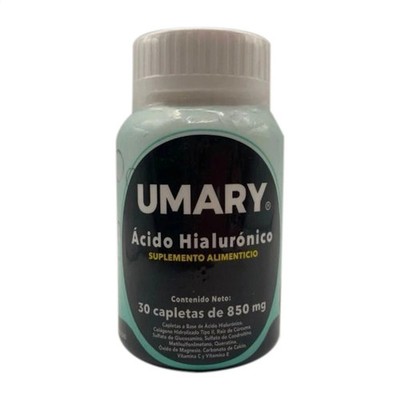 -Hyaluronic Acid 30 Caplets 850mg Daily Health Supplement New