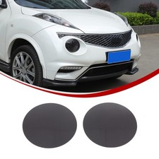 Tpu Black Front Headlight Protective Film Trim Covers 2pcs For Nissan Juke 11-19