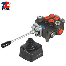 Hydraulic Directional Control Valve 2 Spool For Tractor Loader W/joy Stick 21gpm