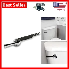 Universal Chrome Toilet Tank Lever for Easy Installation and Lasting Performance