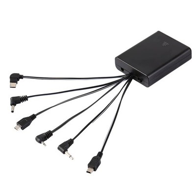 External Power Supply Box six Jacks ON/Off Switch DC 6V for Safe Box Toys LED