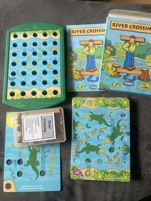 RIVER CROSSING *** Spiel *** THINKfun *** Think fun ***  einzel spiel **