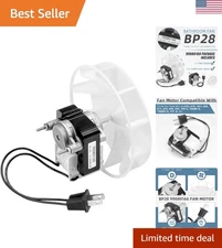 Quiet and Efficient Bathroom Fan Motor Kit - 70 CFM, 3000 RPM - Free Replacement