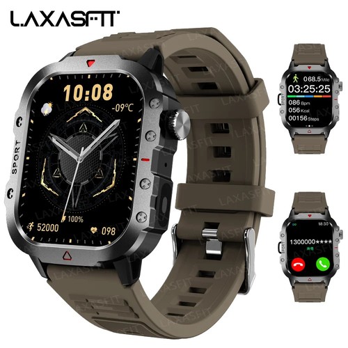 1.71” Men Smart Power Stylish Bluetooth Calling Sports Smartwatch Gym Watch Gift - Picture 11 of 31