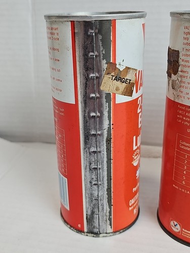 Vintage Valvoline 2-Cycle, EXXON, TRANSEAL Cans (Lot Of 4) Sealed-NeverOpened - Picture 13 of 18