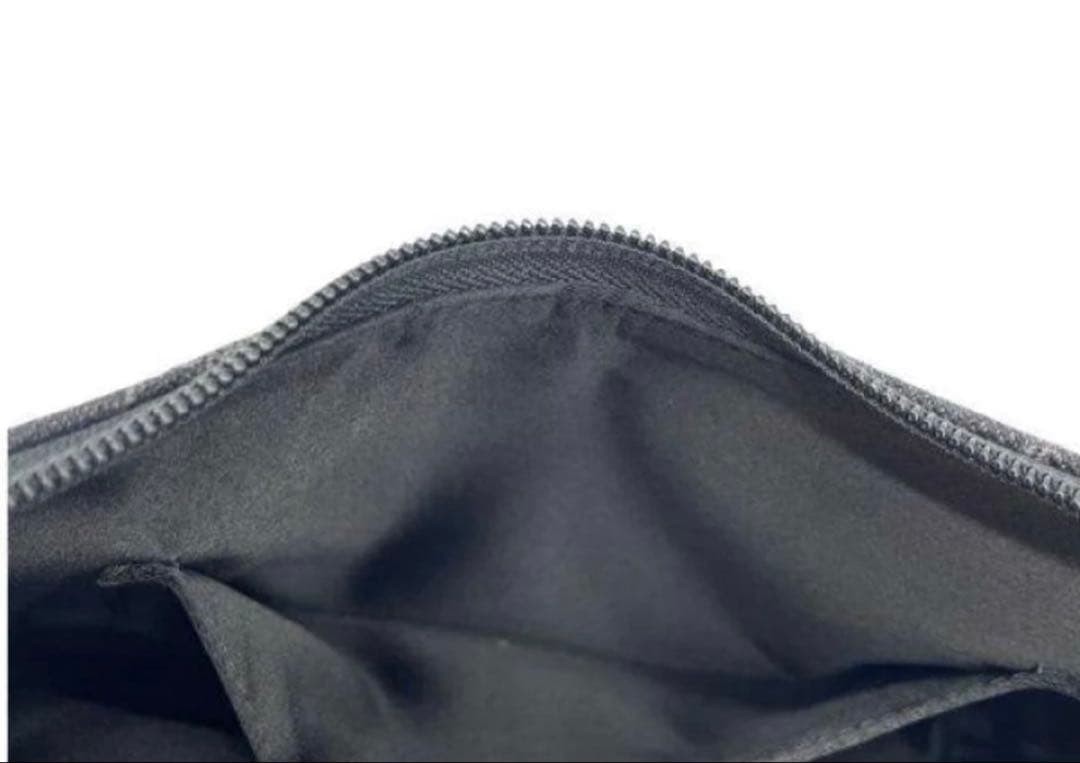 GUCCI GG Shoulder Hand Bag Ziplock Leather Suede Black Silver Hardware Japan thumbnail 17