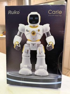 Ruko Robot Toys for Kids, Large Smart Remote Control Carle Robots with Voice ...