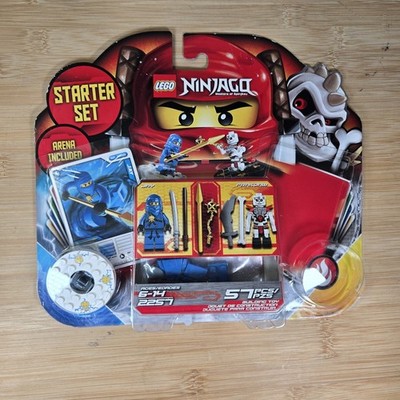 LEGO Ninjago 2257 Spinjitzu Starter Set 2011 Jay Frakjaw Incomplete w/ Cards