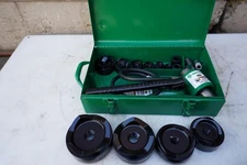 Greenlee 7310 1/2 to 4 inch Hydraulic Knock Out Punch and Die Set. Works Fine #3