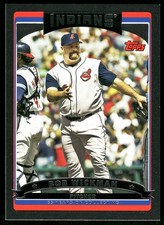 Bob Wickman Cleveland Indians 2006 Topps Black #492 SN /55